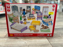 Bigjigs Toys Dolls House Furniture Set – 31 Pieces