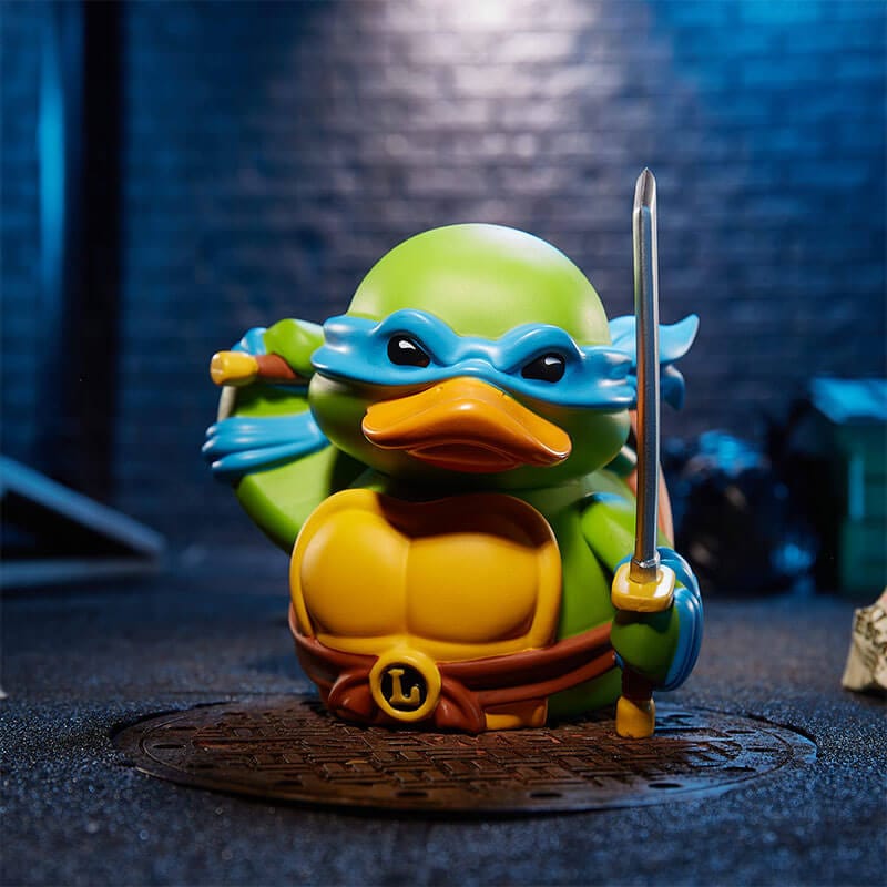 Tubbz Teenage Mutant Ninja Turtles "Leonardo" Boxed Cosplaying Duck