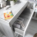 Tutti Bambini Modena 3 Piece Nursery Set (White & Ash)
