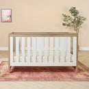 Tutti Bambini Modena 3 Piece Nursery Furniture Set (White/Oak)