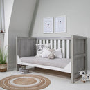 Tutti Bambini Modena 3 in 1 Cot Bed (Grey Ash/White)