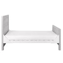 Tutti Bambini Modena 3 in 1 Cot Bed (Grey Ash/White)