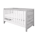 Tutti Bambini Modena 3 in 1 Cot Bed (Grey Ash/White)
