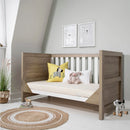 Tutti Bambini Modena 3 Piece Nursery Furniture Set (White/Oak)