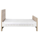Tutti Bambini Modena 3 in 1 Cot Bed (White/Oak)