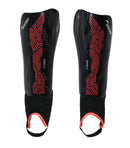 Precision Origin.0 Shin & Ankle Guards (Black & Red)