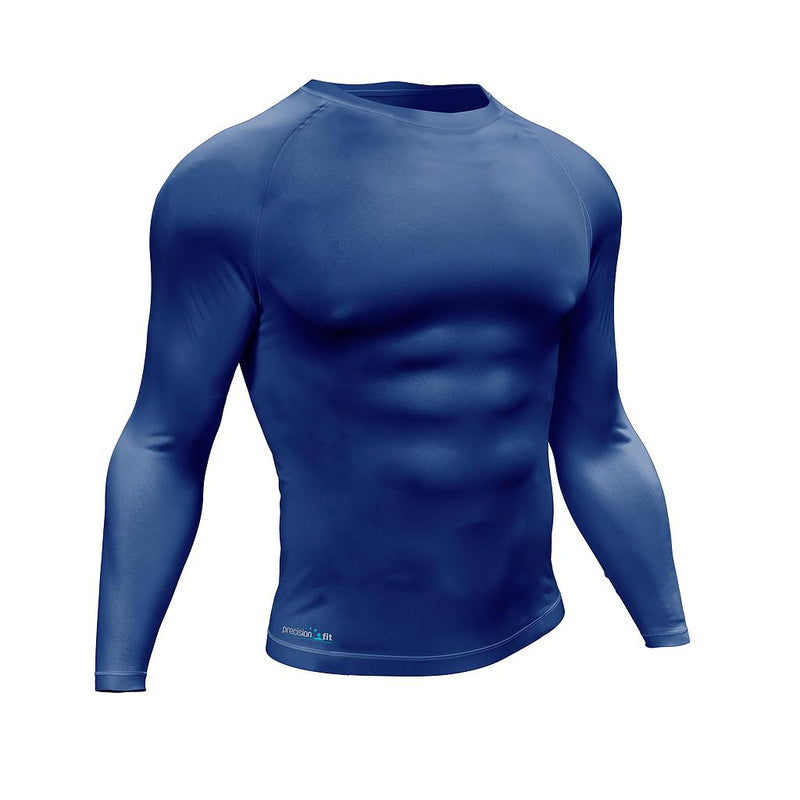 Precision Essential Baselayer Long Sleeve Shirt Adult (Navy)