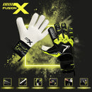 Precision Fusion X Flat Cut Finger Protect Goalkeeper Gloves