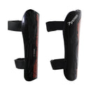 Precision Origin.0 Strap Shin Guards (Black & Red)