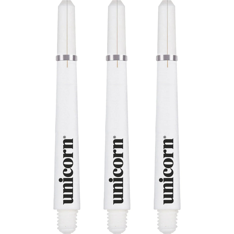 Unicorn Gripper Dart Shafts Short (White)