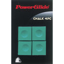 PowerGlide Snooker/Pool Chalk (4 Pack)