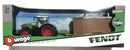 Bburago Farm: Fendt Tractor With Livestock Trailer
