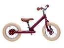 Tribike Steel 2 in 1 Vintage Edition Red 3 Wheeler