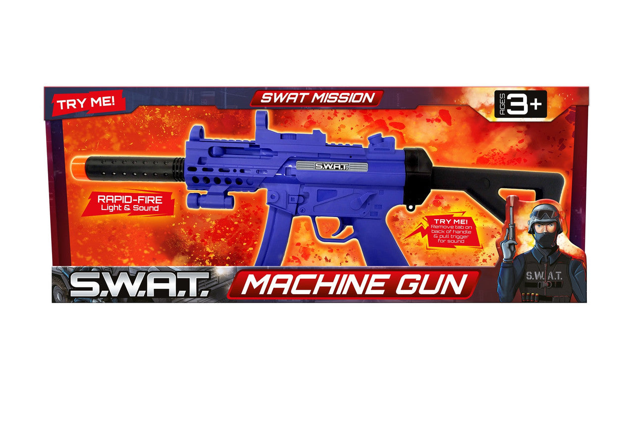 Swat Machine Gun SWAT Toy Machine Gun