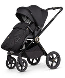 Venicci Upline 2 All Black Pram 11 Piece Bundle