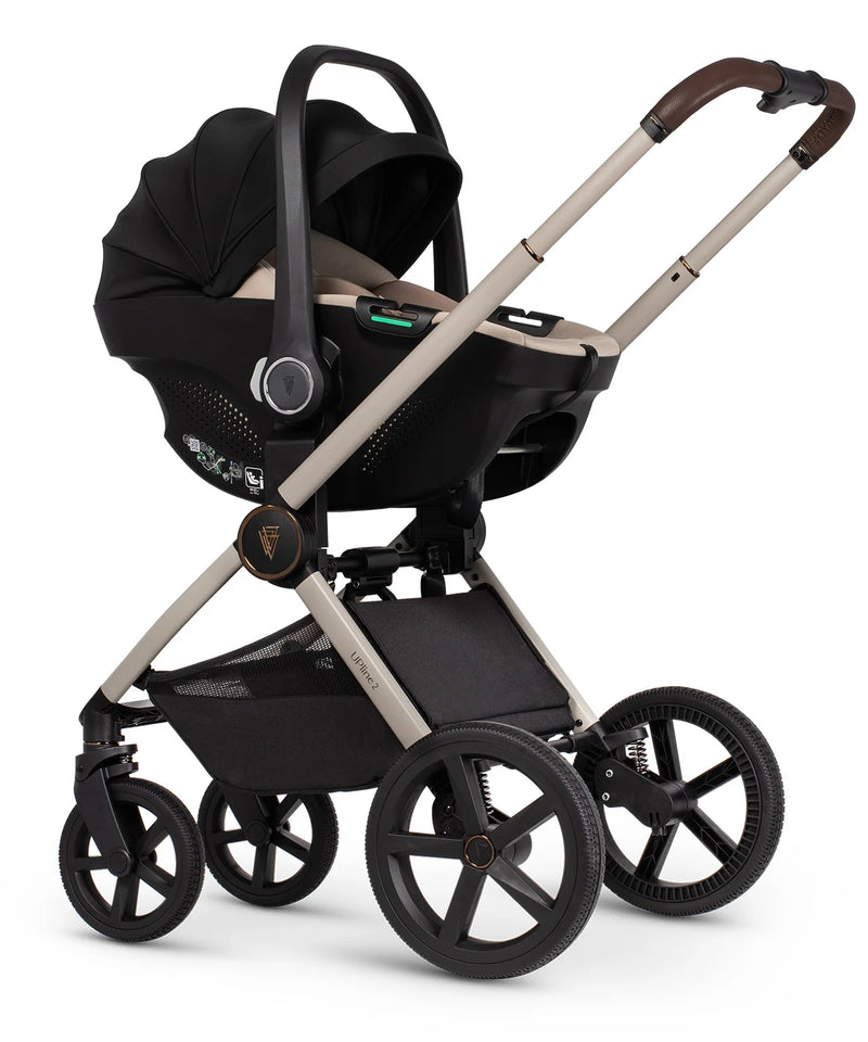 Venicci Upline 2 Stone Beige Pram 10 Piece Bundle