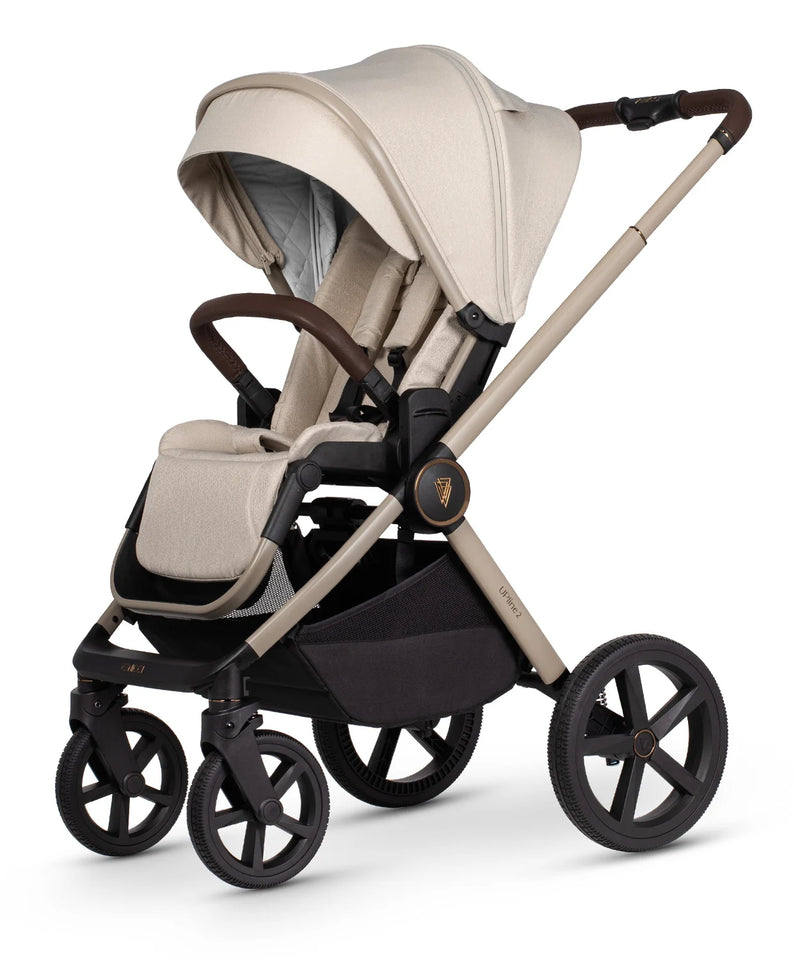 Venicci Upline 2 Stone Beige Pram 11 Piece Bundle
