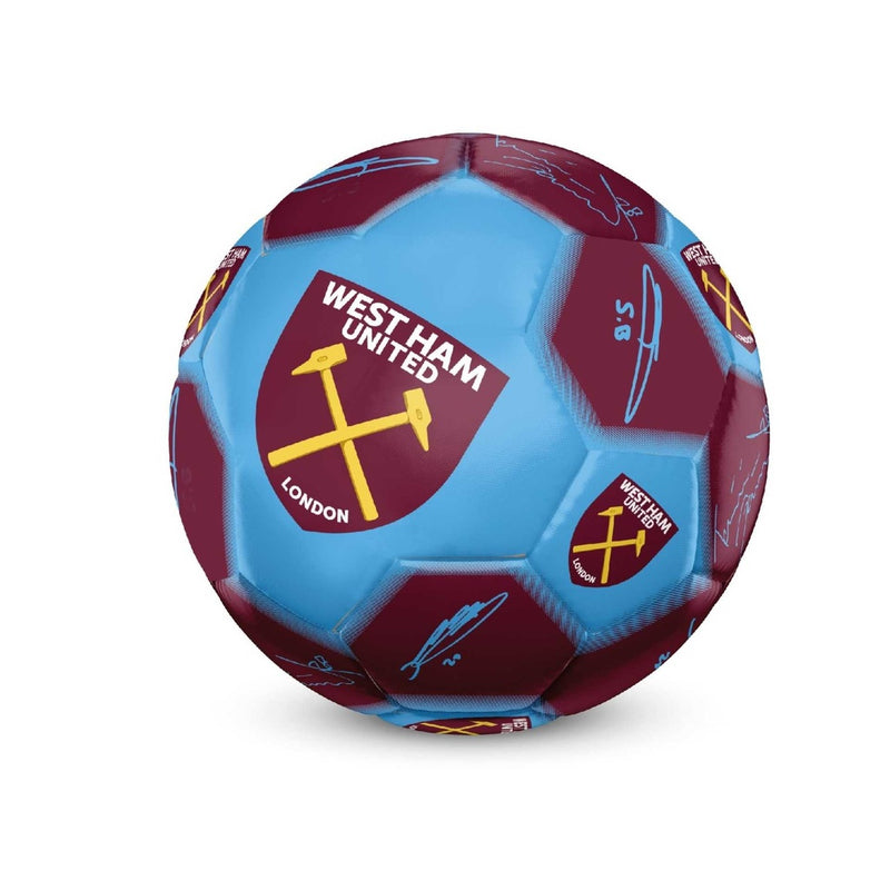West Ham United FC 26 Panel Signature Football Size 5