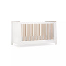 Cuddle Co Ada Cot Bed - White & Ash