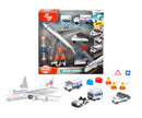 Dickie Toys: 13 Piece Metal Airport Playset