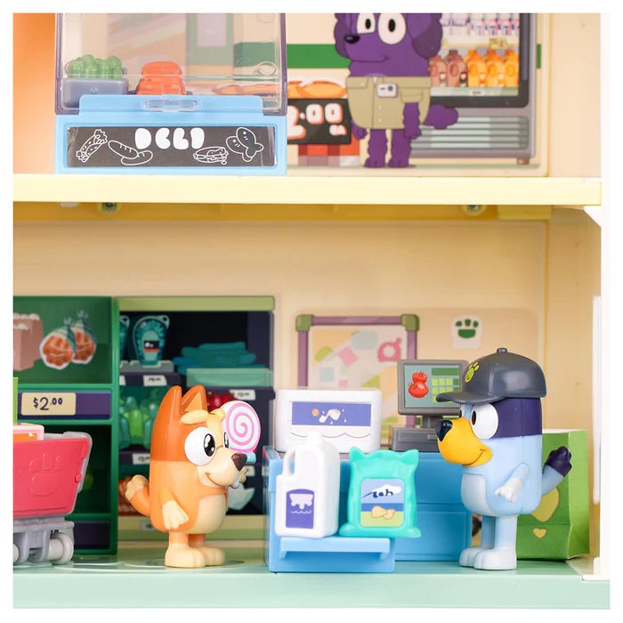 Bluey Supermarket Playset