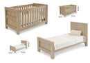 BabyStyle: Bordeaux Oak Cot Bed