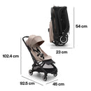 Bugaboo Butterfly Stroller (Desert Taupe) free bag 29/4/25