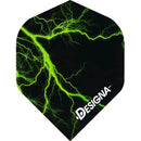 Designa Black & Green Lightening Darts Flights