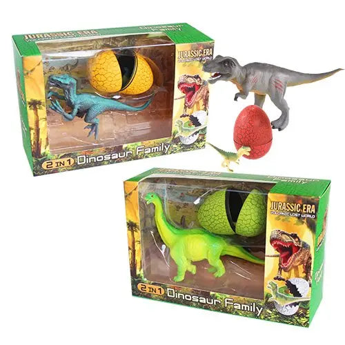 Jurassic Era Volcanic Lost World Dinosaur Family