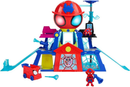 Marvel Spidey and His Amazing Friends Rescue Web-Quarters Playset
