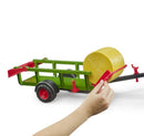 Bruder 02204 - Round bale collector with 3 round bales