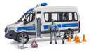 Bruder 02683 - MB Sprinter Police emergency vehicle with Light & Sound Module
