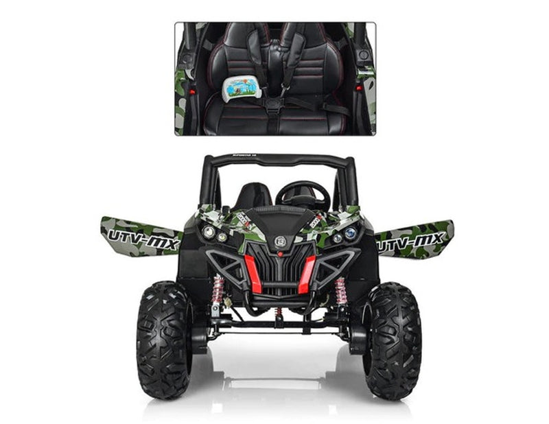 Ground Commander 24V Electric Ride On Buggy (Army)