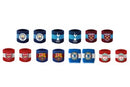 Team Merchandise Cotton Wristbands (2 Pack)