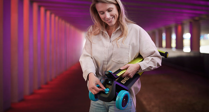 Berg Nexo Foldable Lights Magnet-Deck Red