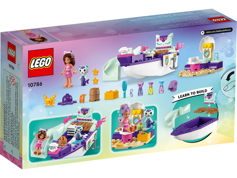 Lego 10786 Gabby & MerCat's Ship & Spa