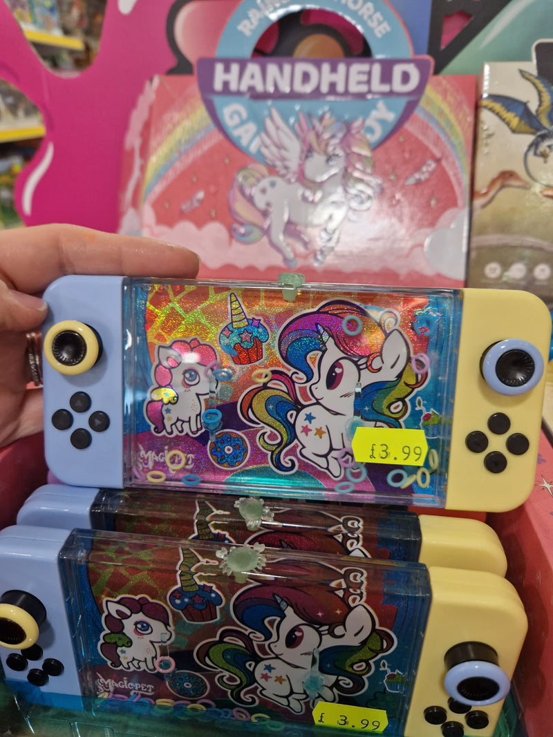 Rainbow Horse Handheld Water Game Toy