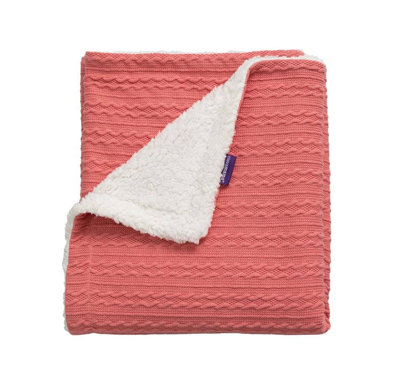 Clevamama Luxe Sherpa Baby Blanket