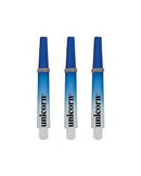 Unicorn Gripper Two Tone Darts Shafts Short (Blue&White)