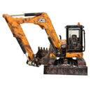 Britains 43279 - Muddy JCB Midi Excavator