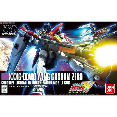 Gunpla HG AC 1/144 XXXG-OOWO Wing Gundam Zero Kit 58891