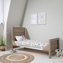 Tutti Bambini Modena 3 Piece Nursery Furniture Set (White/Oak)