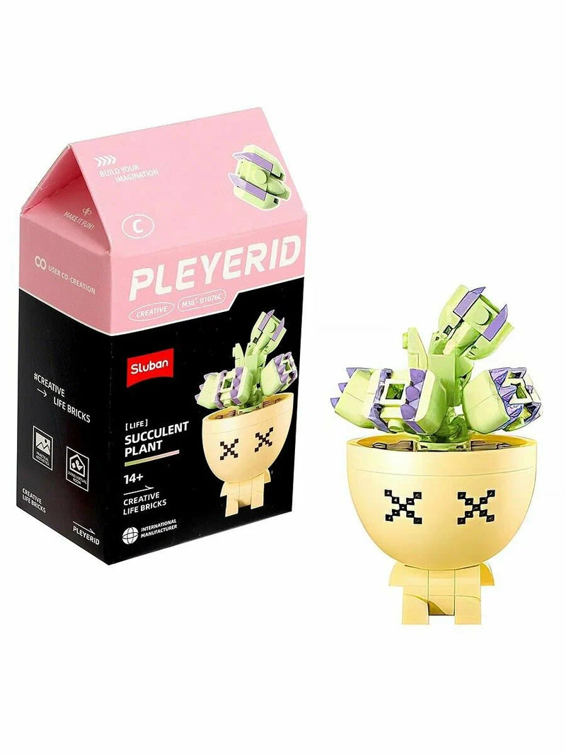 Sluban Pleyerid M38-B1076C Succulent Plant