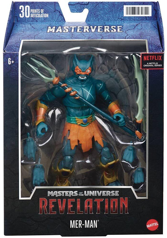 Masters of the Universe Revelation Mer-Man Figure