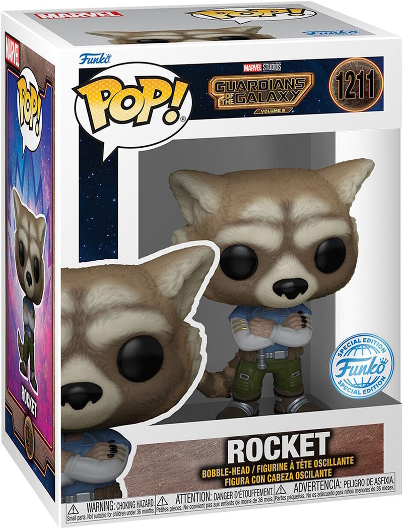 Funko Pop Guardians Of The Galaxy Rocket Figure