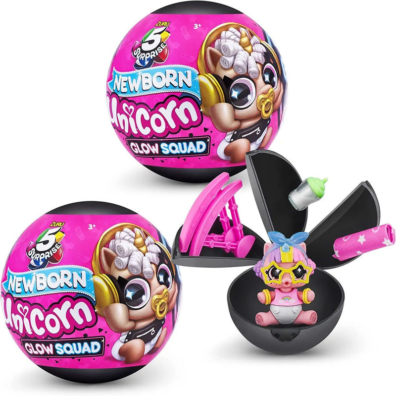 Zuru Newborn Unicorn Glow Squad Series 3 Mystery Capsule