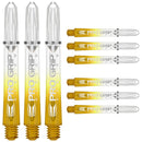 Target Pro Grip 3 Darts Shafts 9 Pack (Yellow&White)
