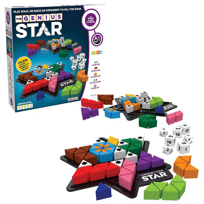 The Genius Star Puzzle Board Game