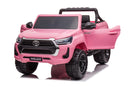 Toyota Hilux 12V Electric Ride On Jeep (Pink)