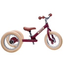 Tribike Steel 2 in 1 Vintage Edition Red 3 Wheeler